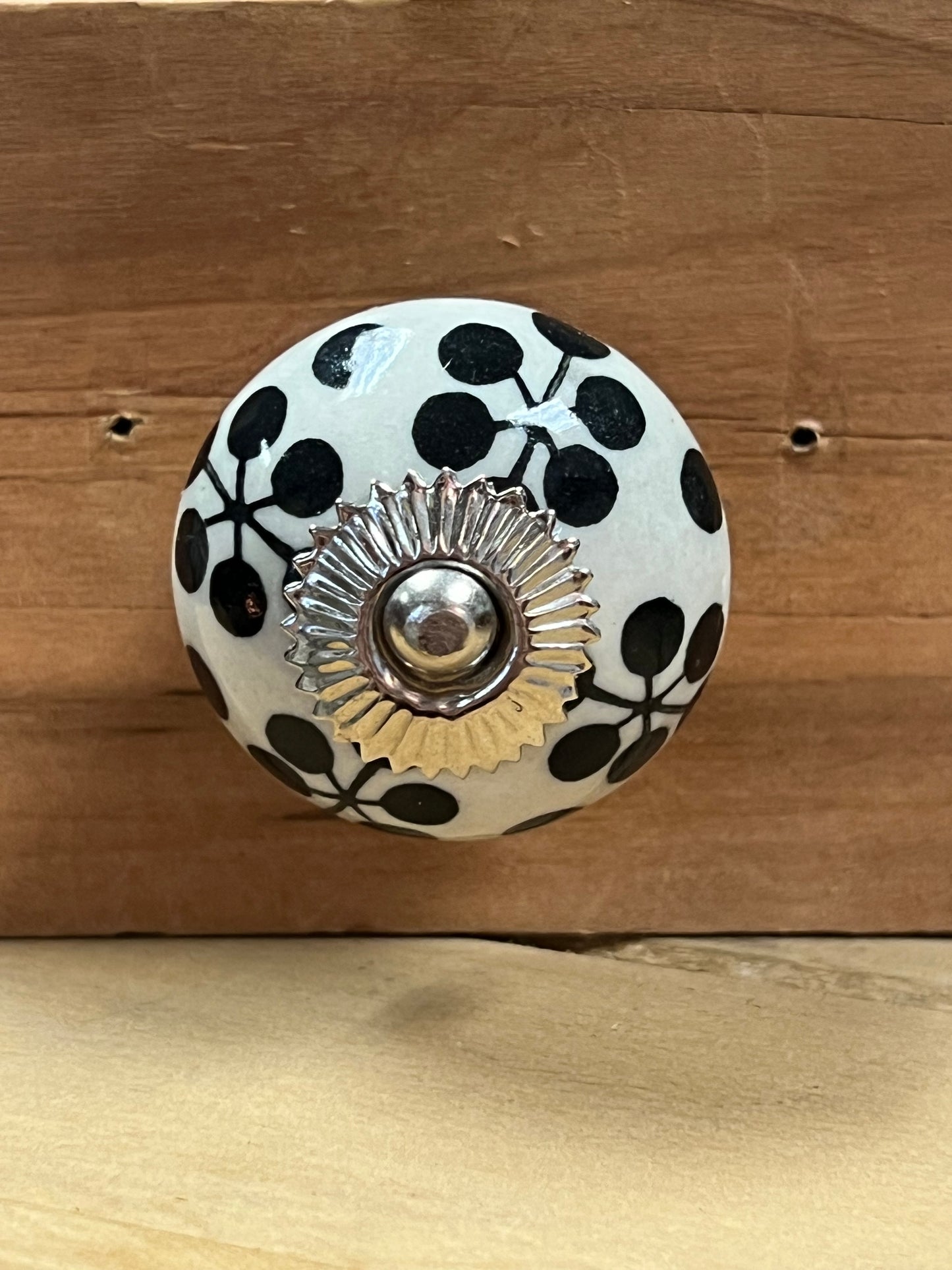 Ceramic Knob Black