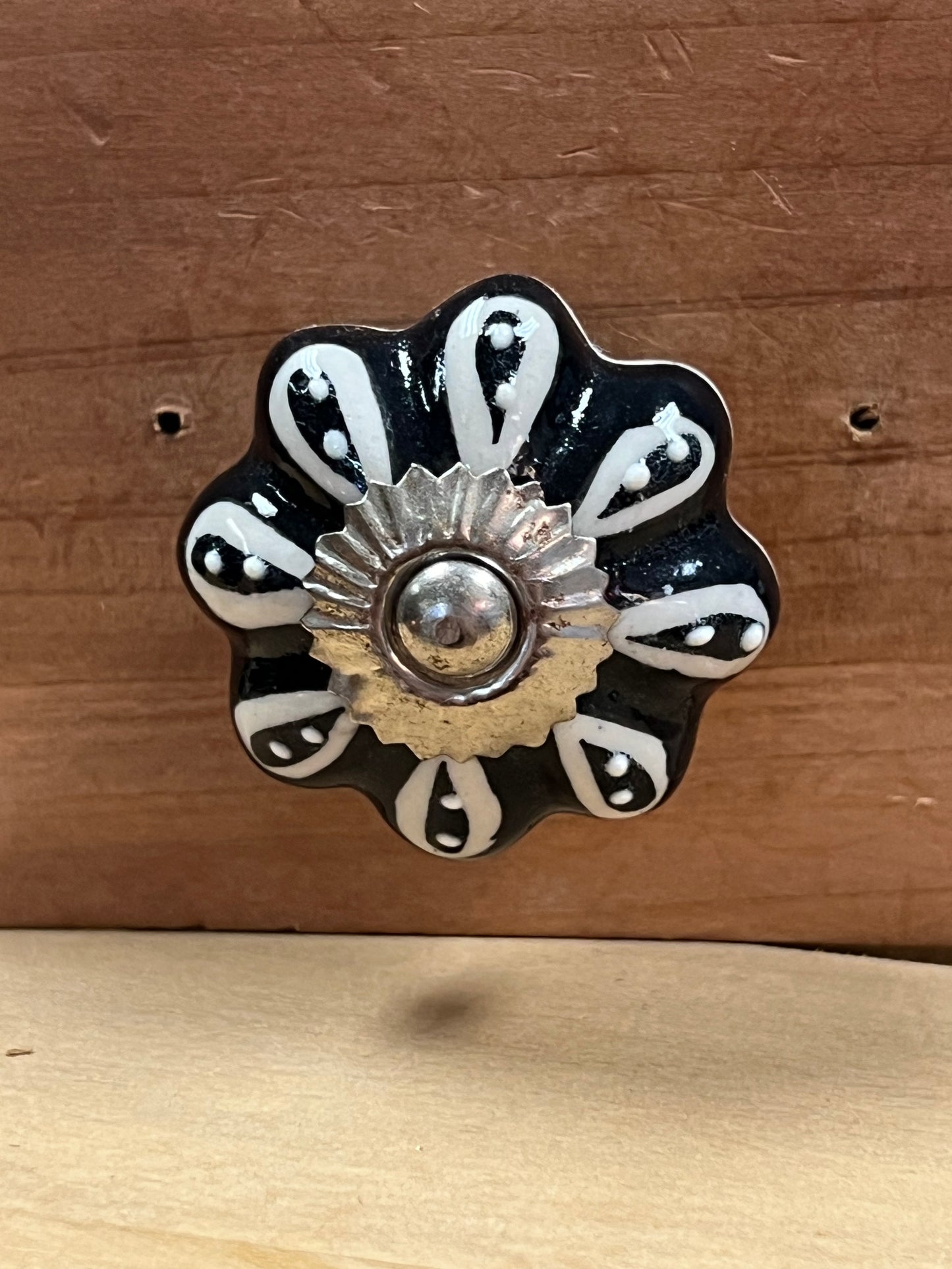 Ceramic Knob Black