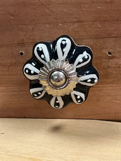 Ceramic Knob Black