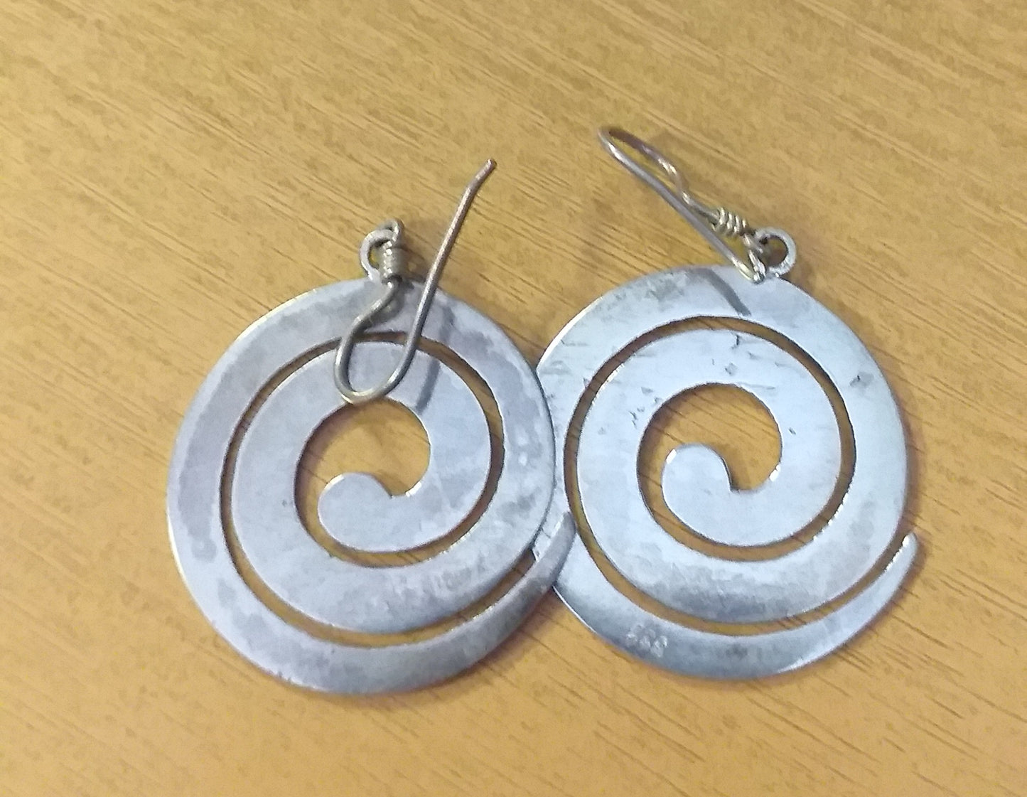 Sterling Koru Earrings