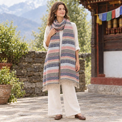Celtic Stripe Pashmina [anookz:fbdcfb4c-db54-4e85-b006-417d2a537dca]