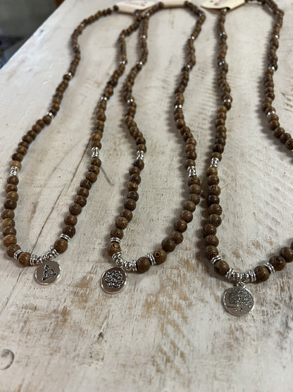 108 Mala with Charm