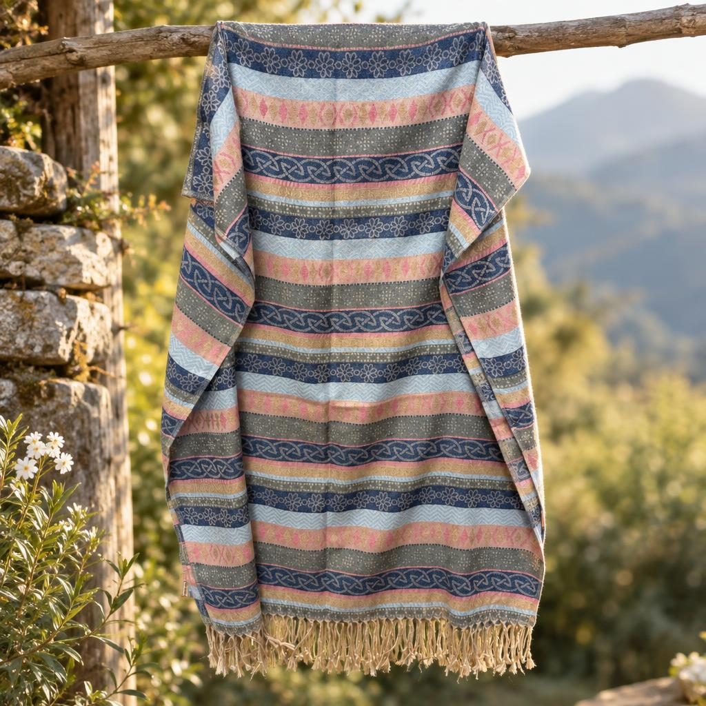 Celtic Stripe Pashmina [anookz:4e8dc98c-0f2e-4a3a-a7d5-6f82d4eb25d8]