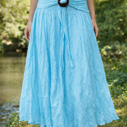 Crinkle Cotton Coconut Skirt [anookz:9ab90349-82be-41b8-b1e1-596b9181bd13]