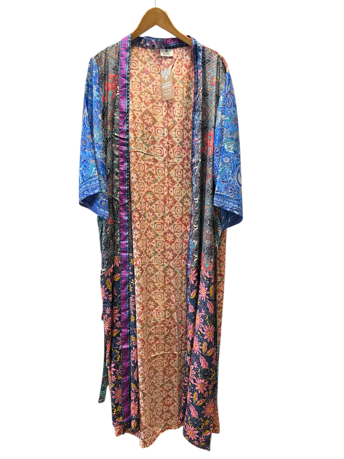 Veena Buttersilk Floral Kimono