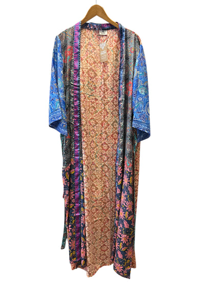 Veena Buttersilk Floral Kimono