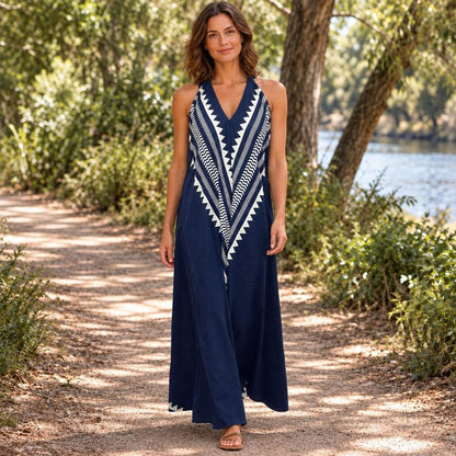 Aztec  Halter  Dress [anookz:7580e562-e089-4137-bd2e-ce8b81f6ccf3]