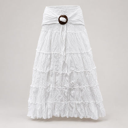 Tiered Ruffle Coconut Skirt Long [anookz:1850c74d-76d5-4096-95fc-e2a8f14c241c]