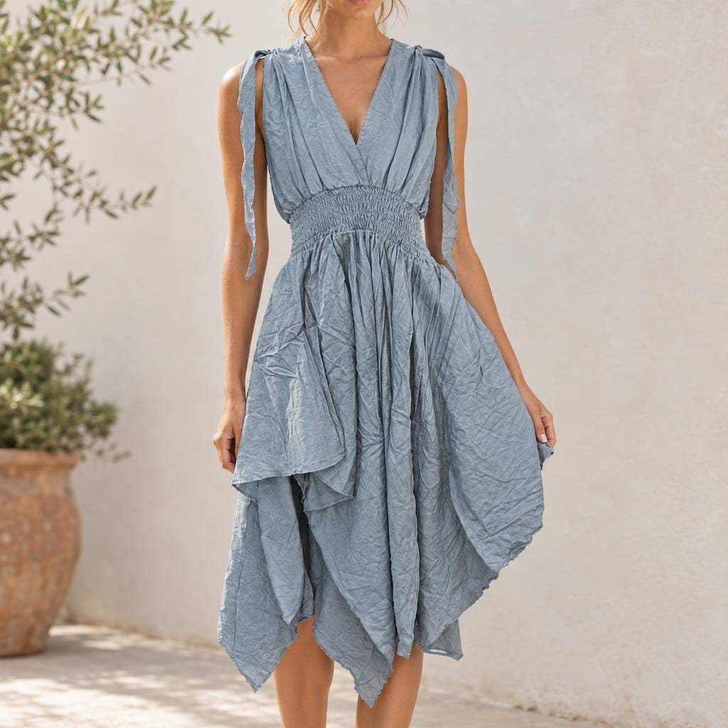 Tie Handkerchief Dress [anookz:4bbfba00-4dd6-43c7-9b9e-a88d96ca1a76]