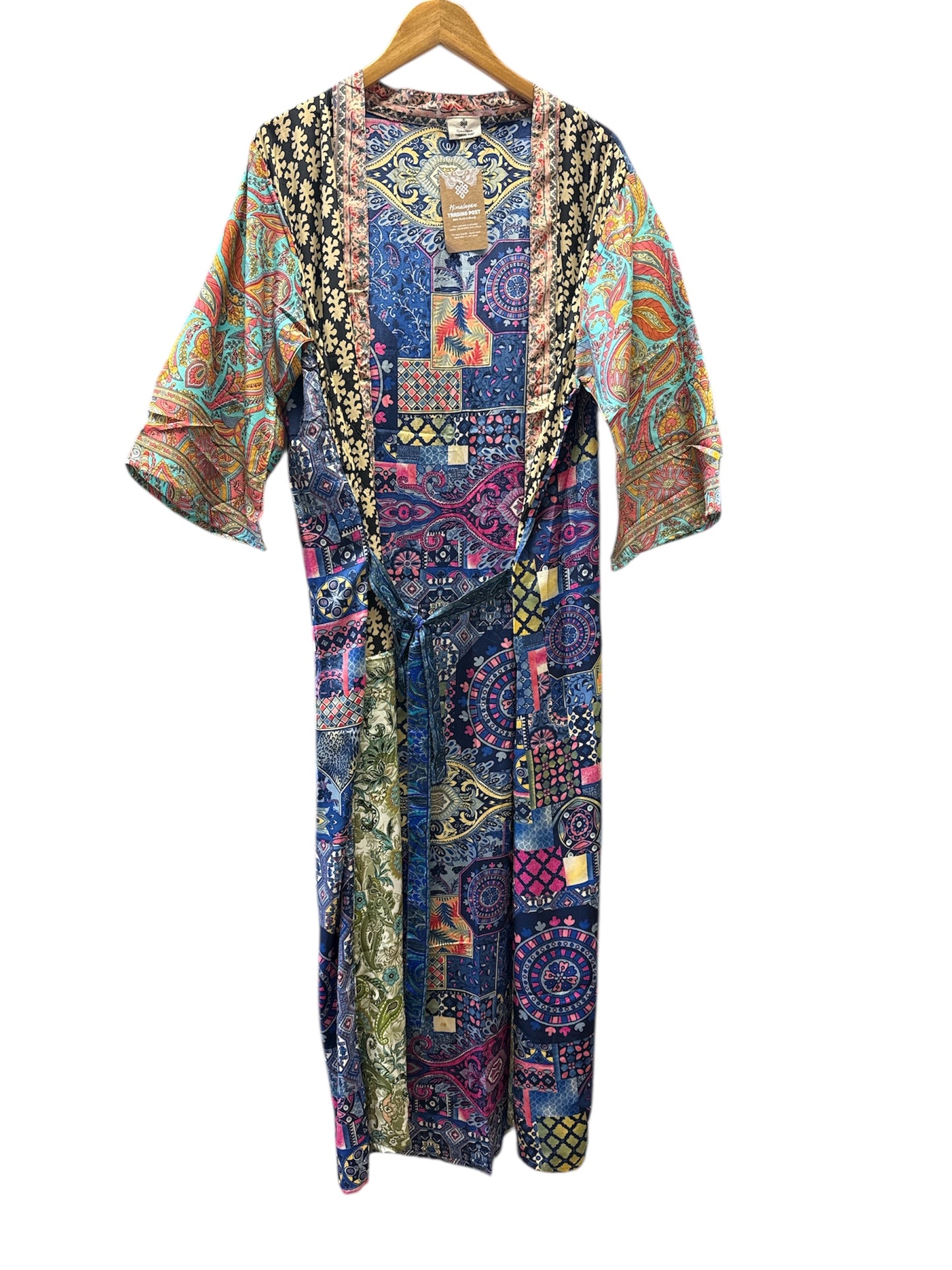 Veena Buttersilk Floral Kimono