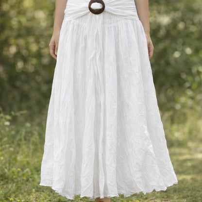 Crinkle Cotton Coconut Skirt [anookz:92076752-9657-422a-aa96-ef5ca0e75c70]