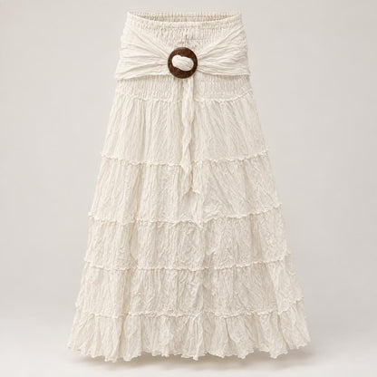 Tiered Ruffle Coconut Skirt Long [anookz:2b3976c0-745b-446b-b75d-374afbbad012]