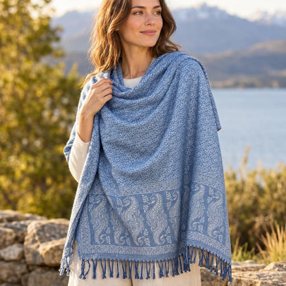 Paisley Jacquard Pashmina Shawl [anookz:d4b24337-e8b0-4cb2-817e-c39ab2b626fe]