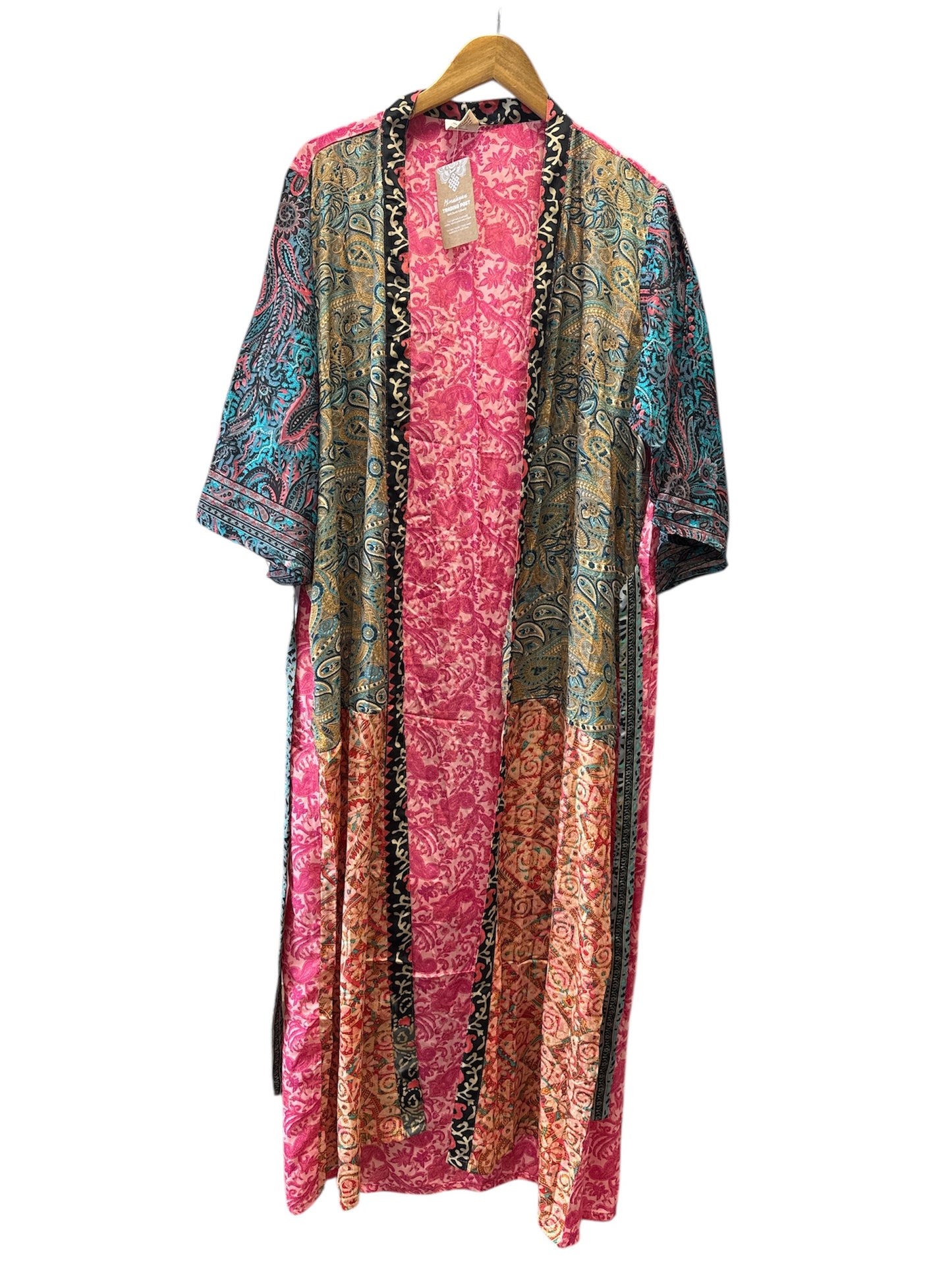 Veena Buttersilk Floral Kimono