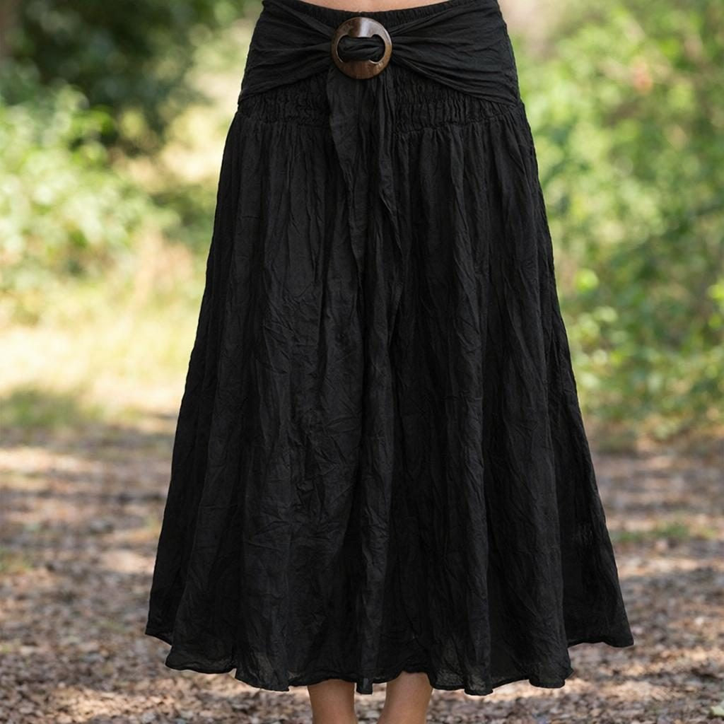 Crinkle Cotton Coconut Skirt [anookz:72abbf7e-4a65-40f4-bab9-e522f02c5252]