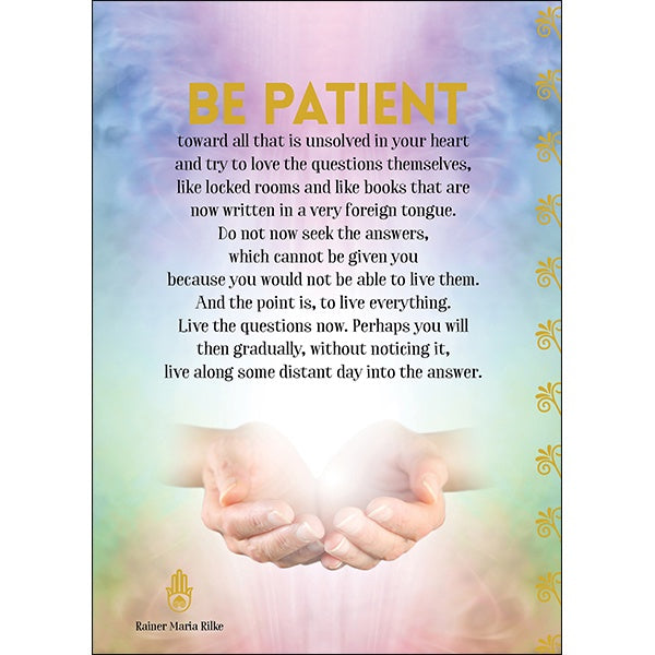 Be Patient