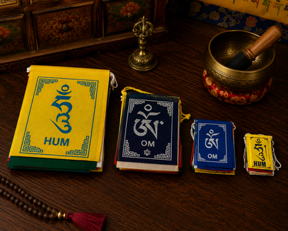 Ohm Mantra Flags