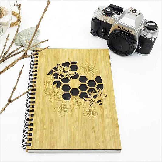 Bamboo Journal - Honeycomb