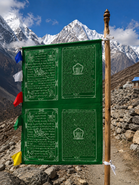 Tibetan Flags Vertical 1mtr x 60cm