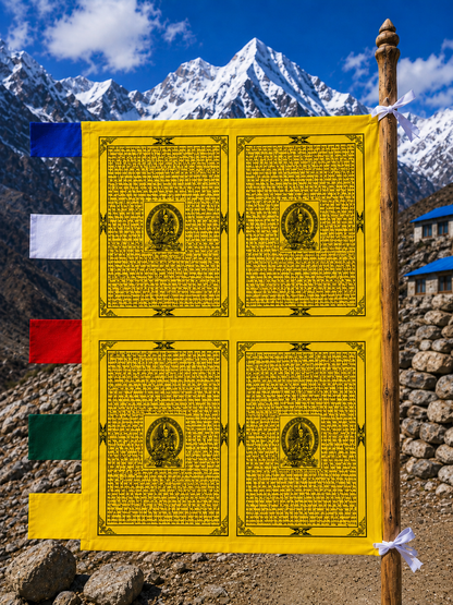 Tibetan Flags Vertical 1mtr x 60cm