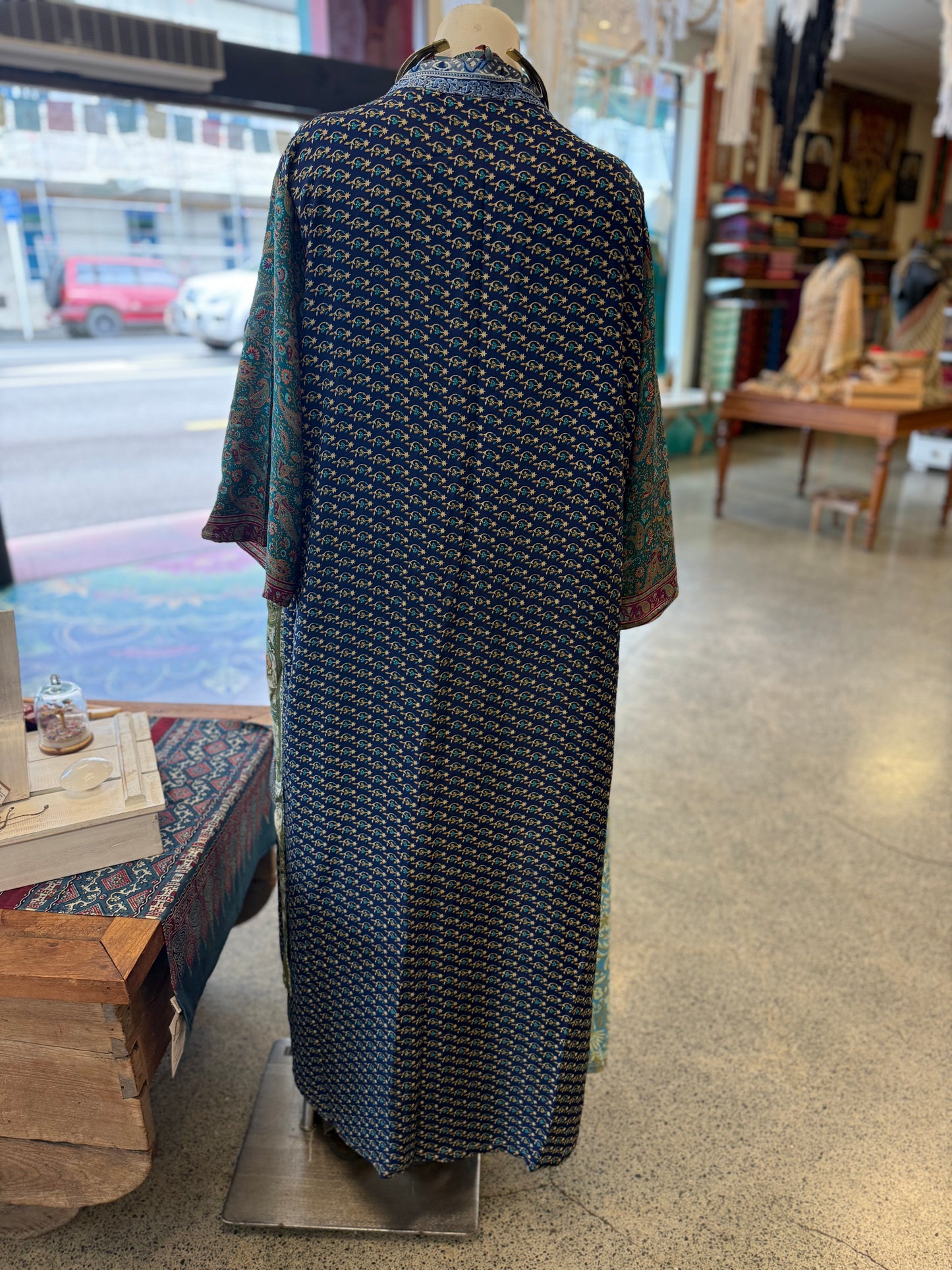 Veena Buttersilk Floral Kimono