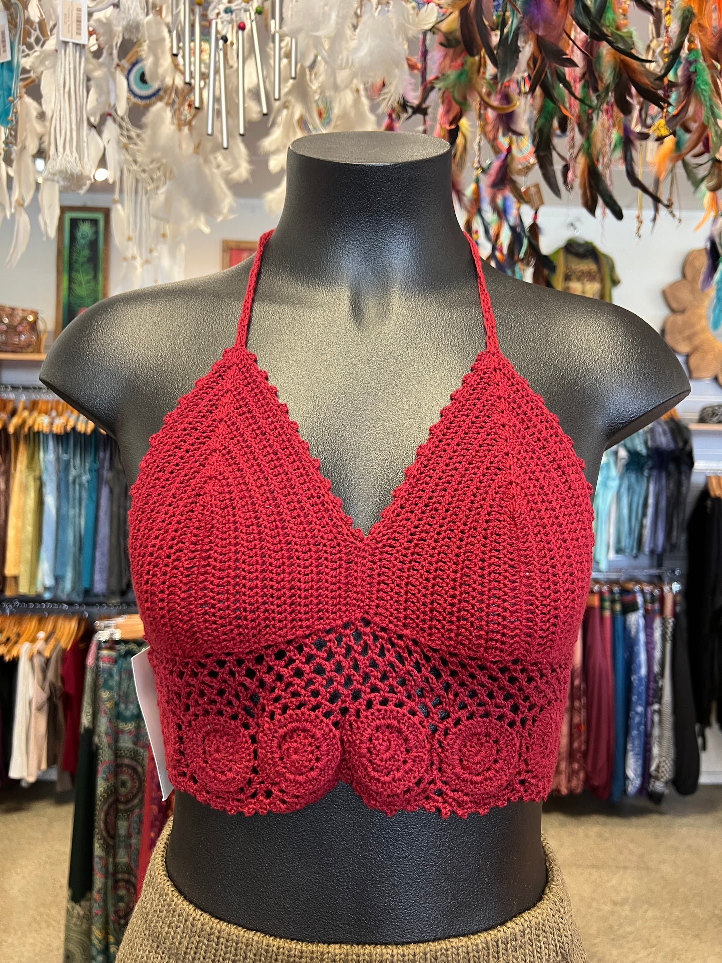 Lucy Crochet Top