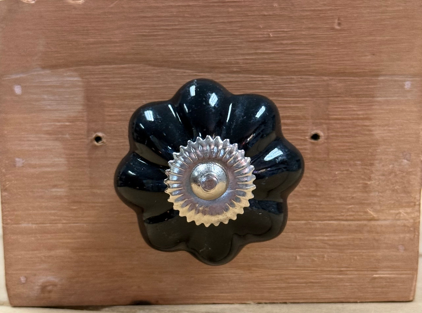 Ceramic Knob Black