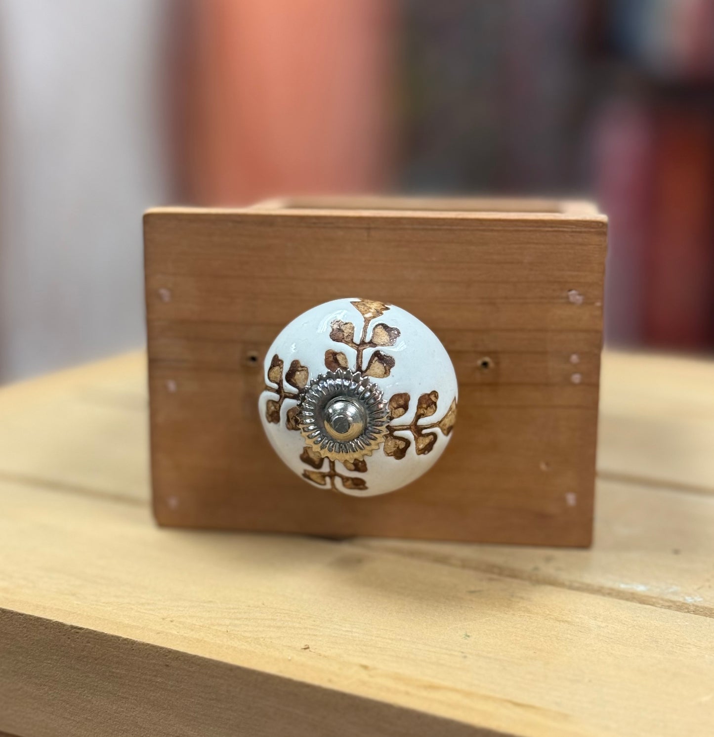 Ceramic Knob White