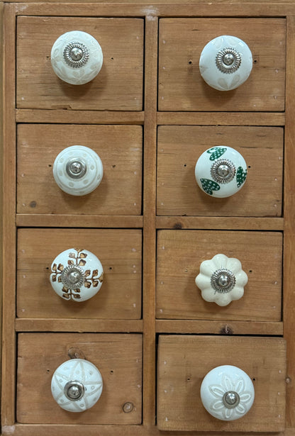 Ceramic Knob White