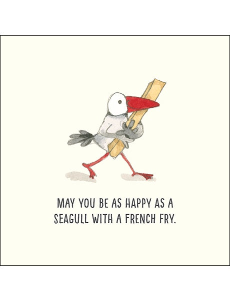 Happy as a Seagull Card