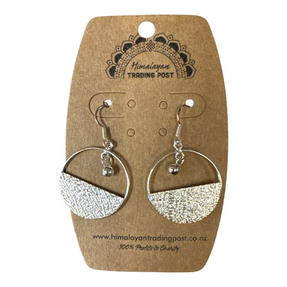Sterling Silver Earrings Lge