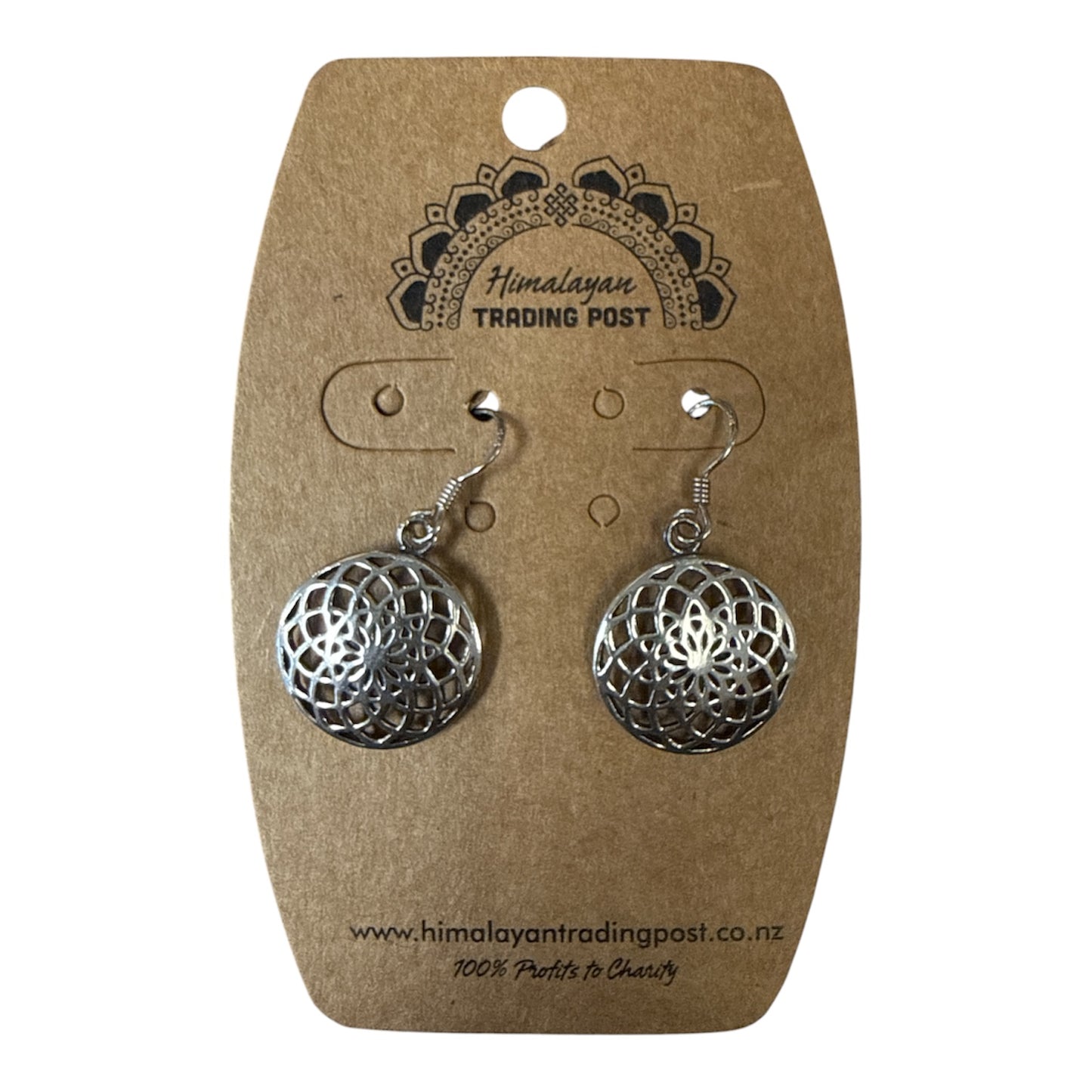 Sterling Silver Earrings Lge