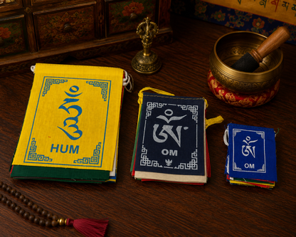 Ohm Mantra Flags