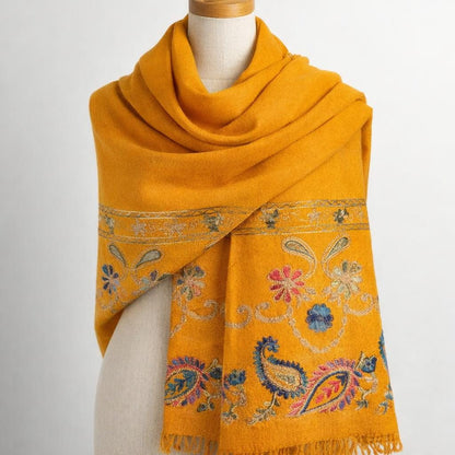 Garden Flower Wool Shawl [anookz:dddcf748-076c-4d73-97cf-2c607ef71b16]