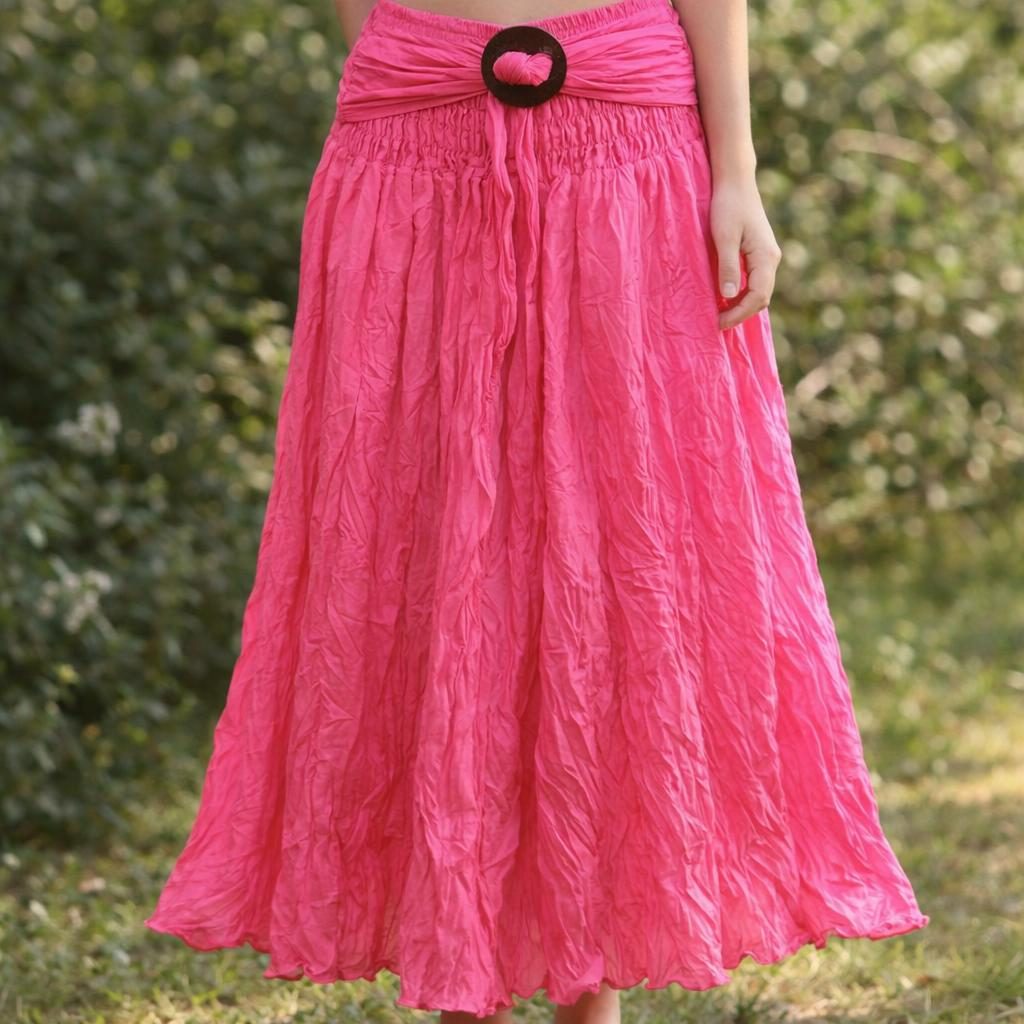 Crinkle Cotton Coconut Skirt [anookz:0ebdf9f6-6d97-4090-aa5e-ce392e255d02]