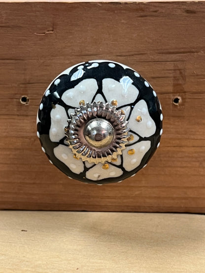 Ceramic Knob Black
