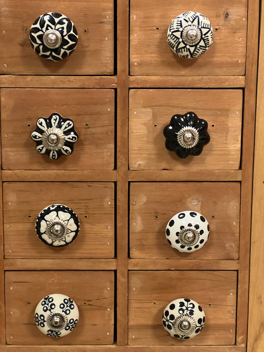 Ceramic Knob Black