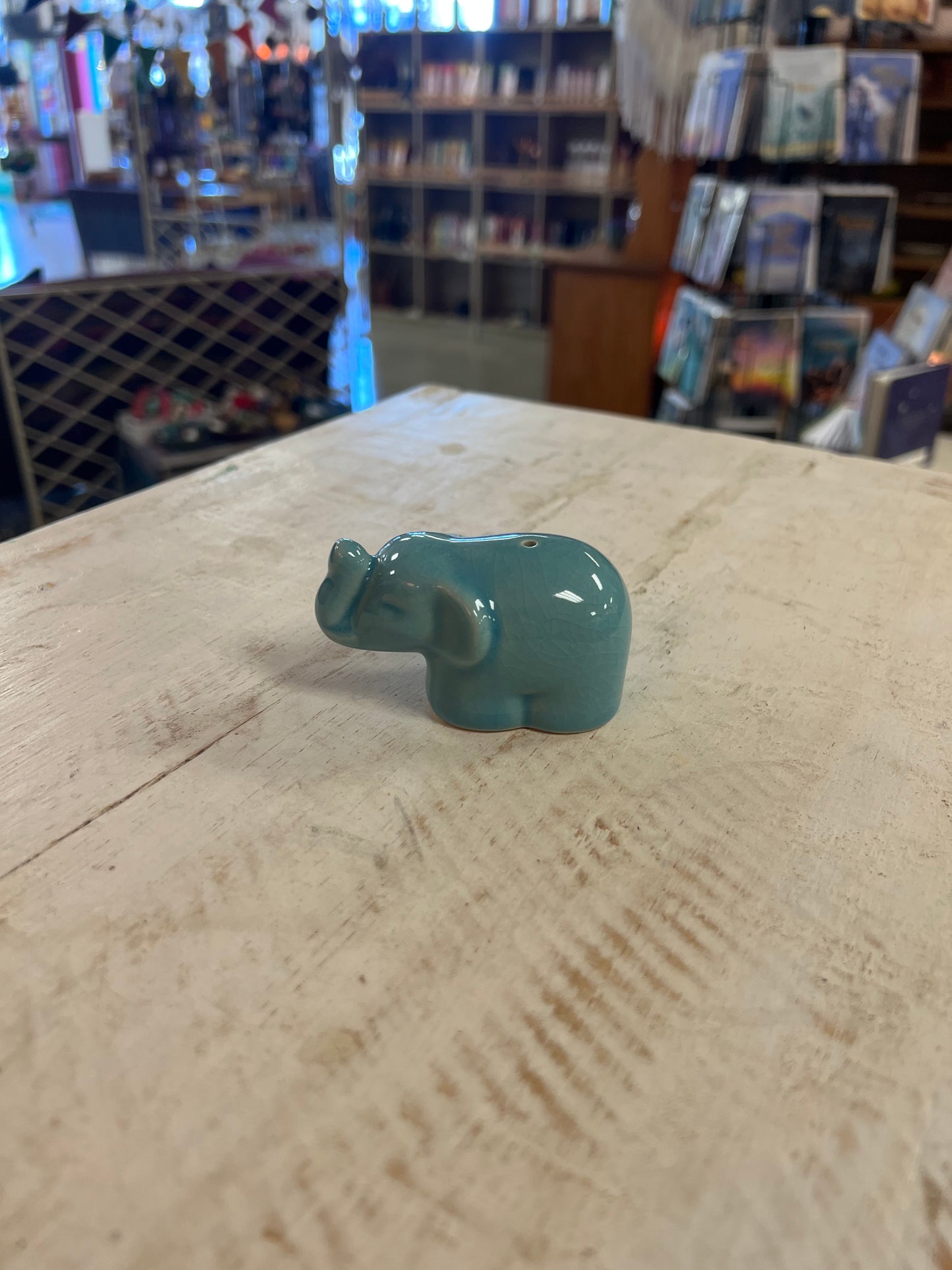 Ceramic Elephant Incense Holder