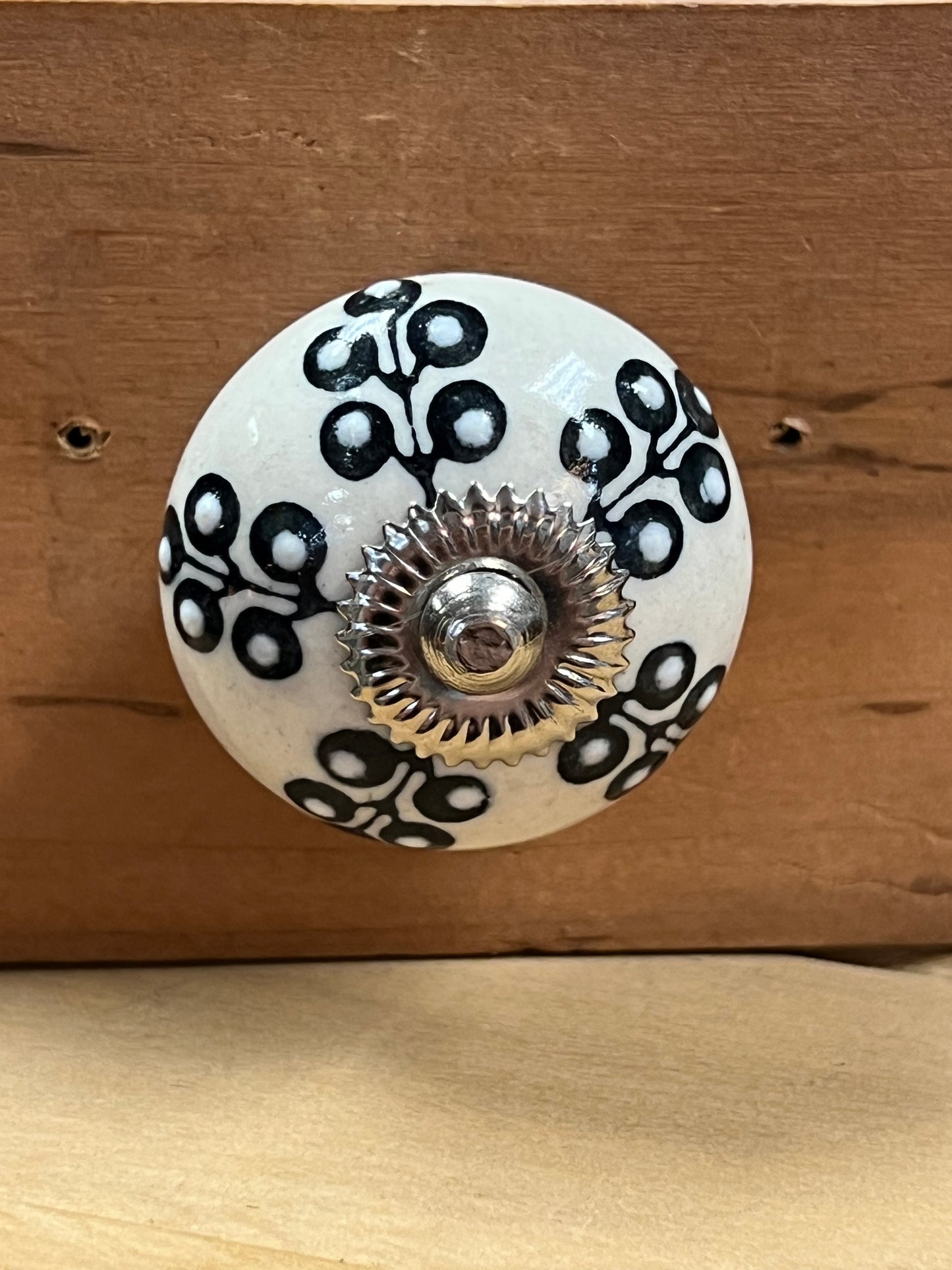 Ceramic Knob Black
