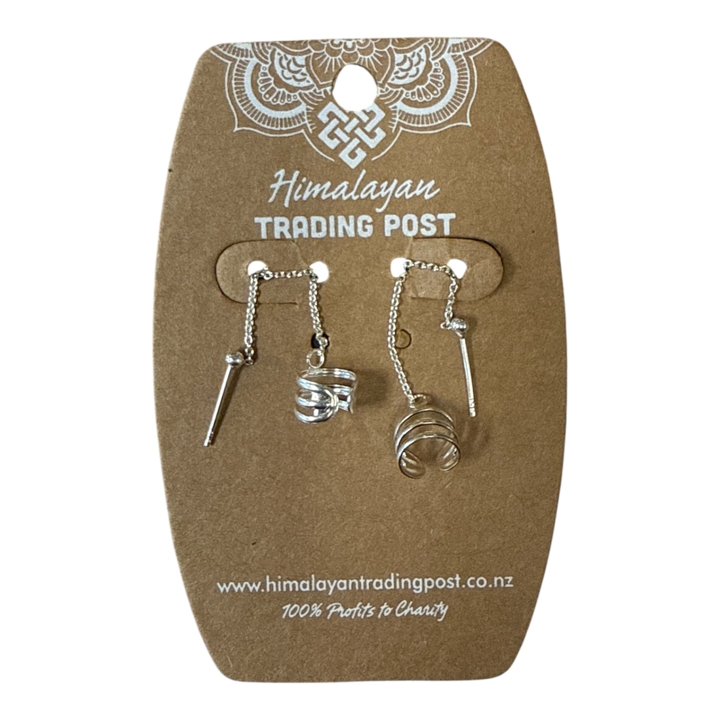 Sterling Silver Chains Earrings