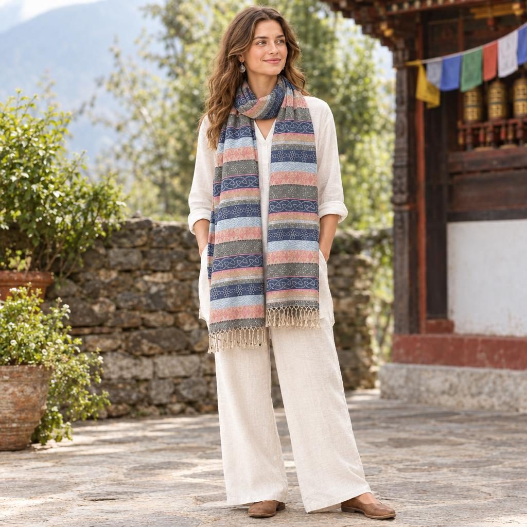 Celtic Stripe Pashmina [anookz:7611d605-6756-4de6-8356-4ac3ac3410bd]