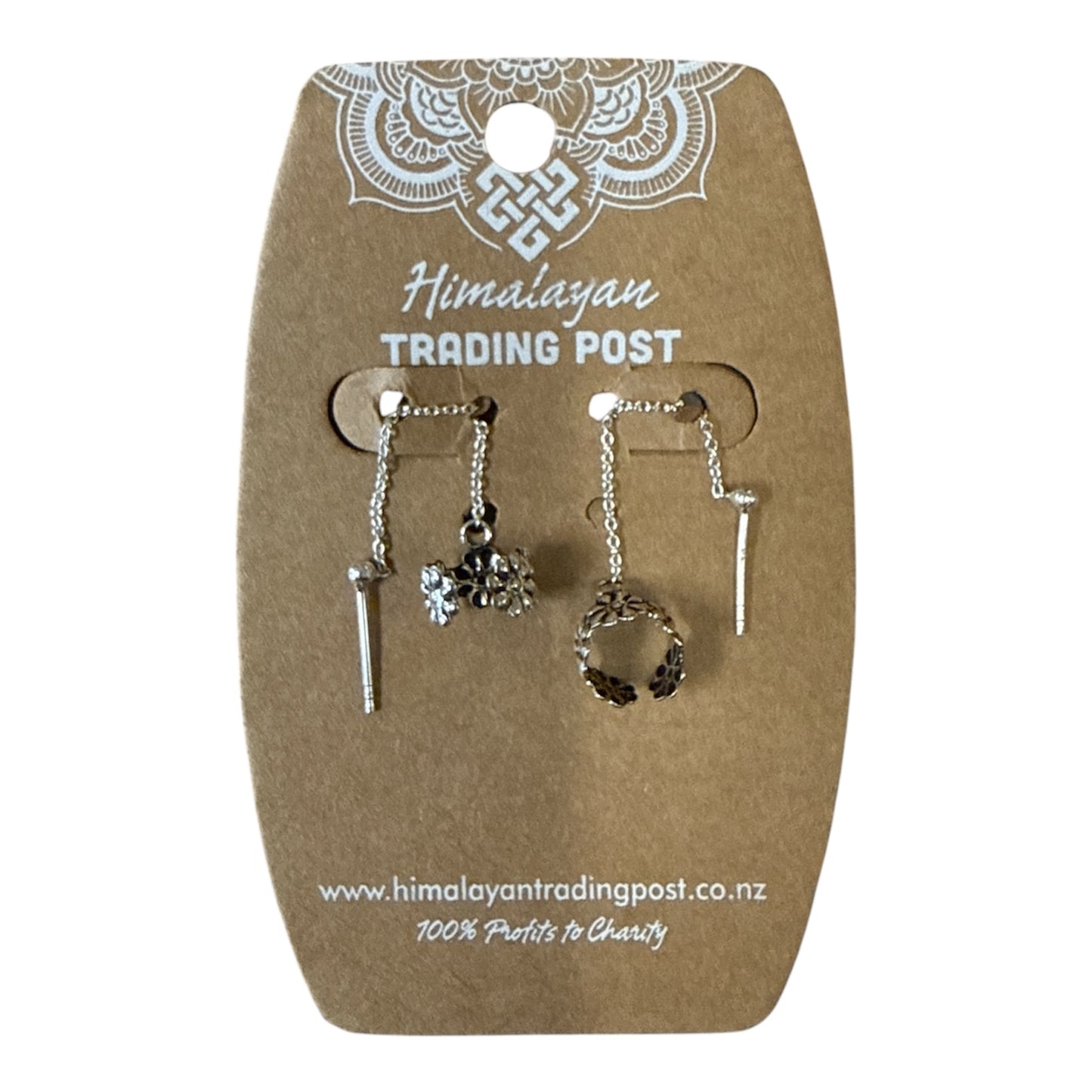 Sterling Silver Chains Earrings