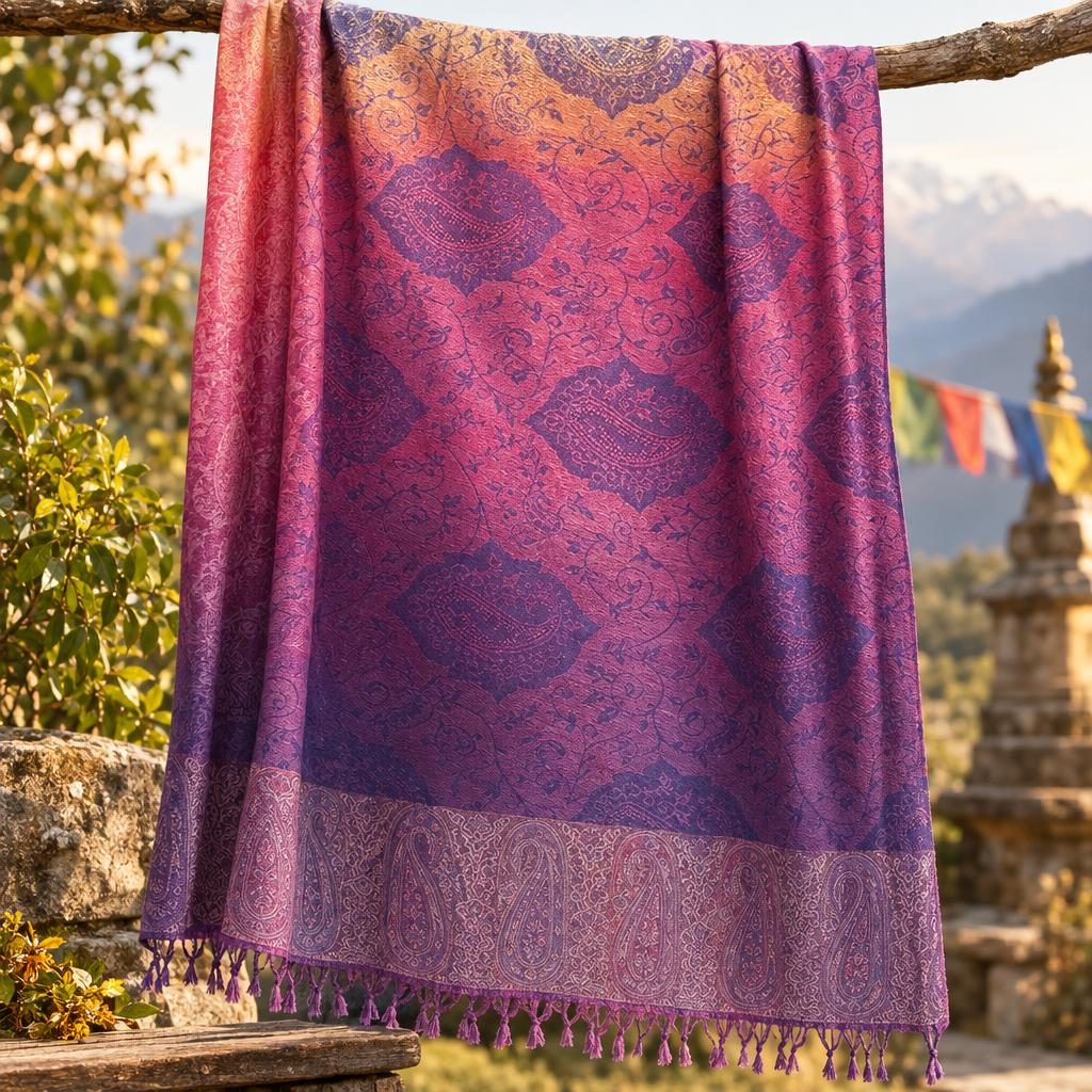 Paisley Diamond Pashmina [anookz:c8589488-880c-4a33-8197-e277937b754c]