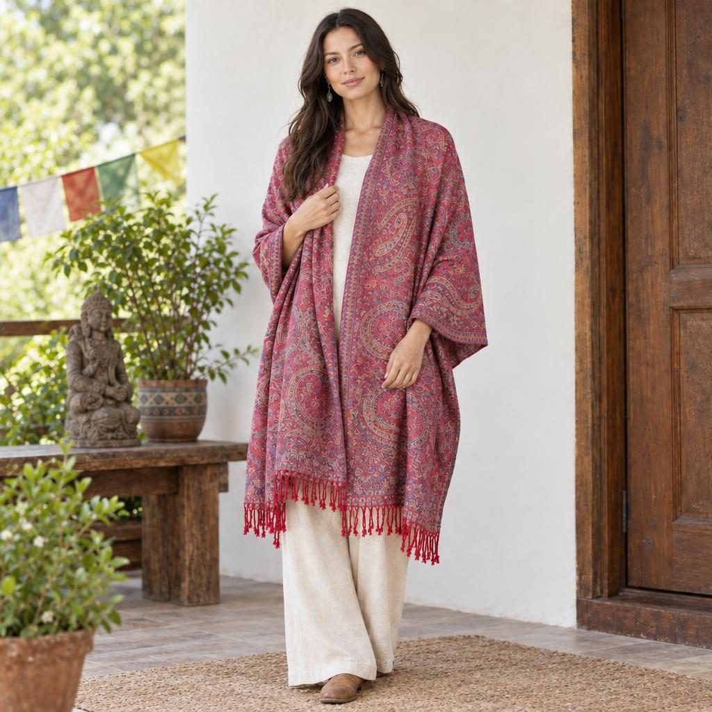 Paisley Jasmine Pashmina [anookz:0ebbe34f-94d5-47df-add5-a16a474db773]