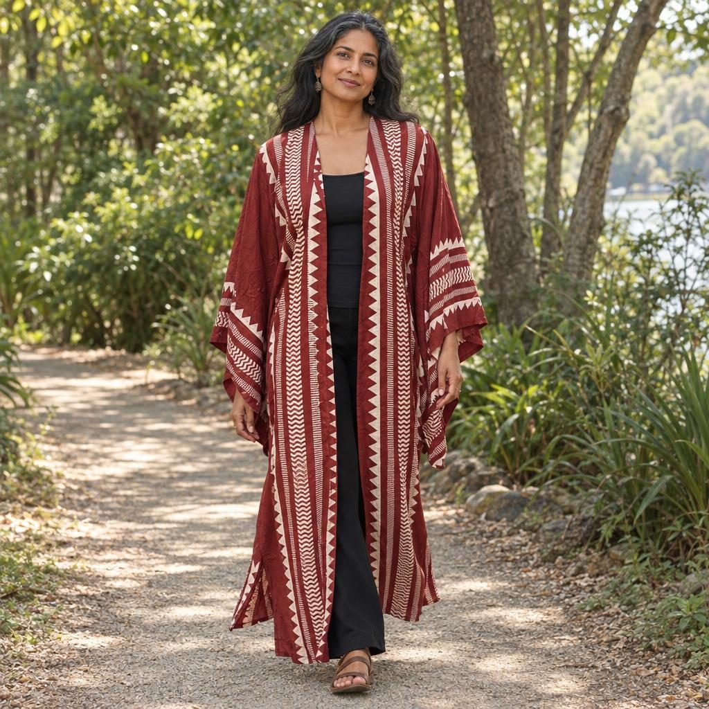 Aztec Kimono Duster Mixed [anookz:4f7406f1-3254-49a1-95fc-24dfacbb3768]