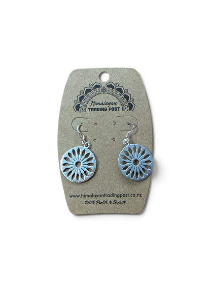 Sterling Silver Earrings Med