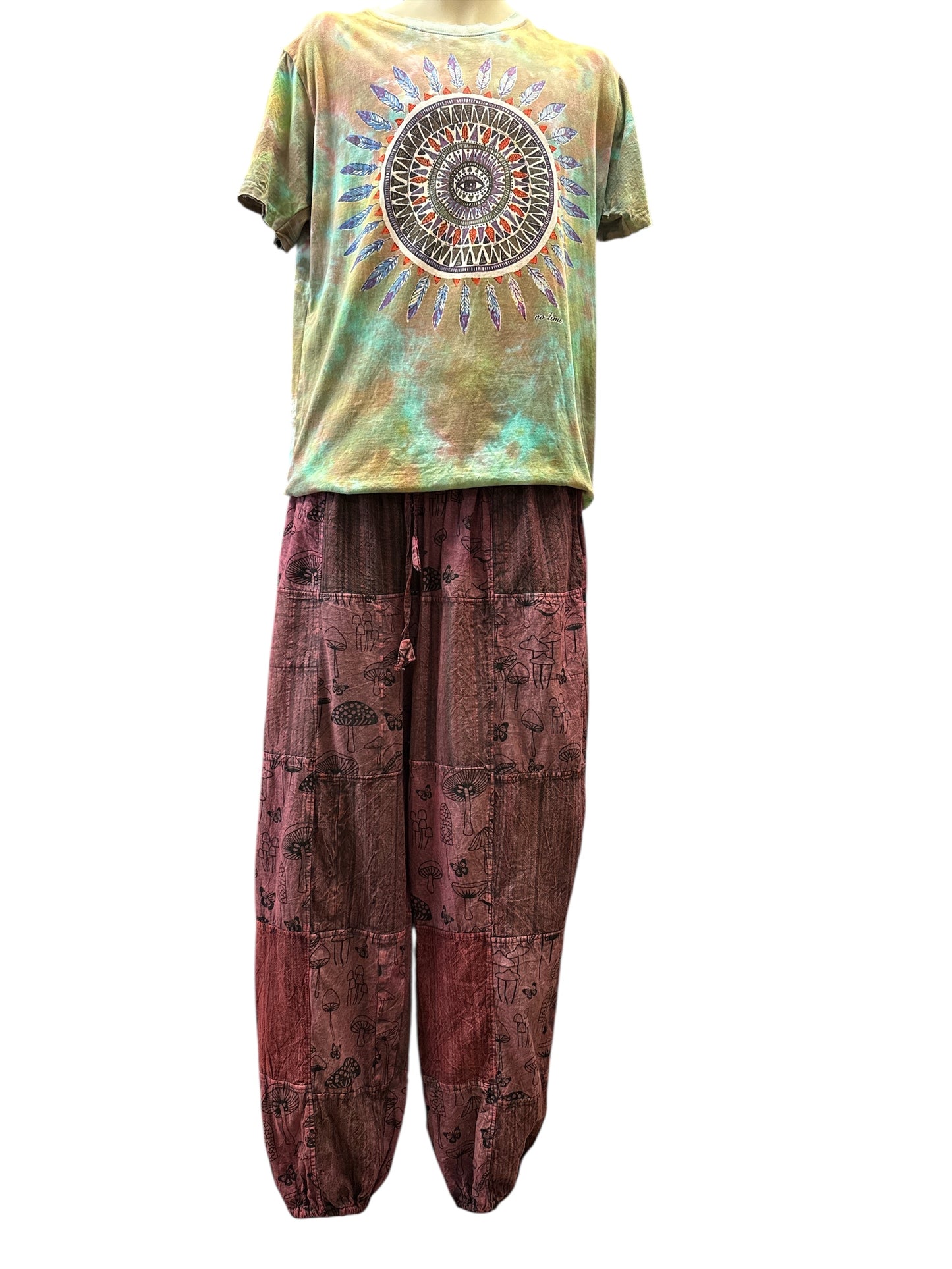 Trippy Patch Pant