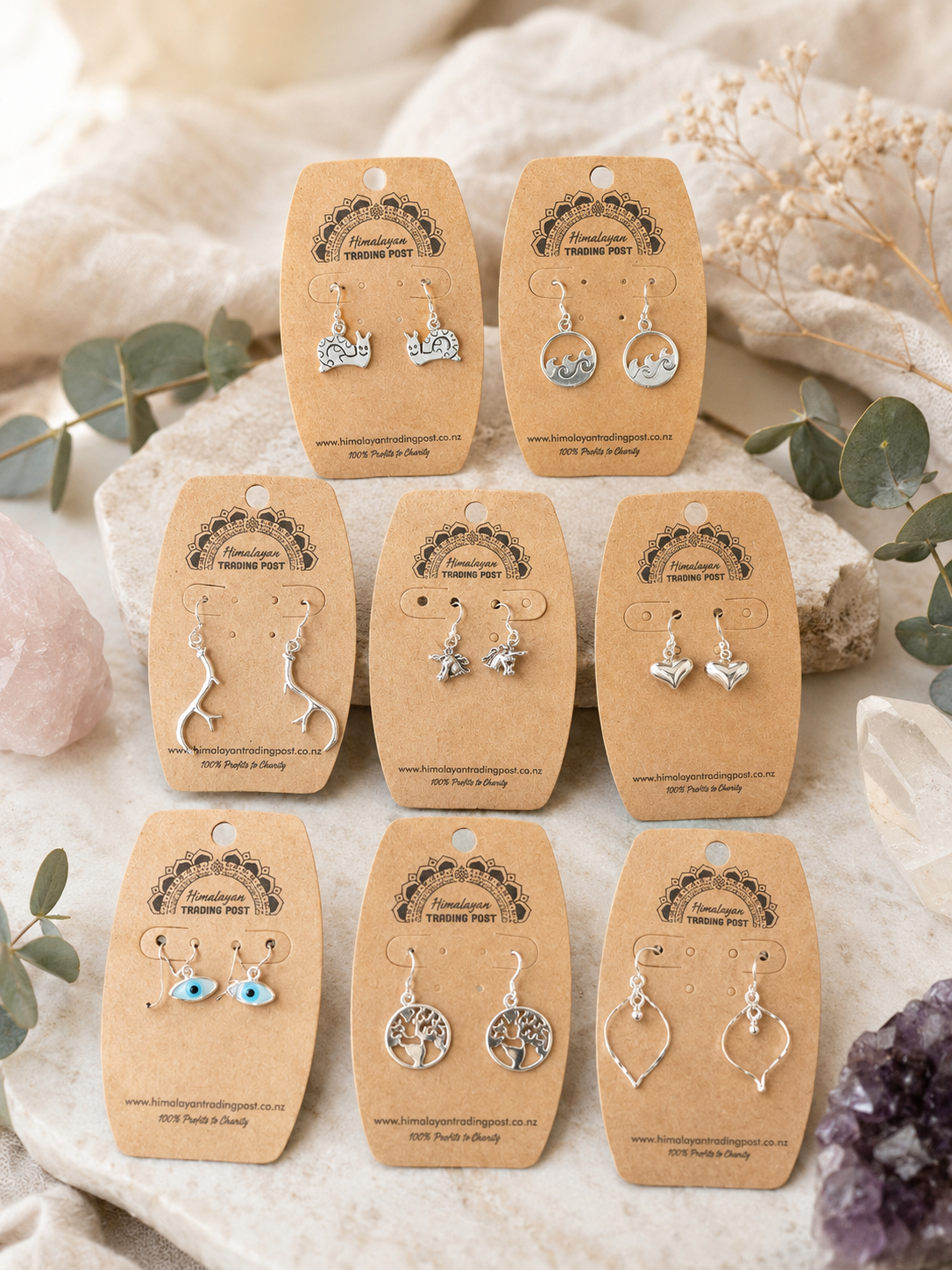 Sterling Silver Earrings Med 2
