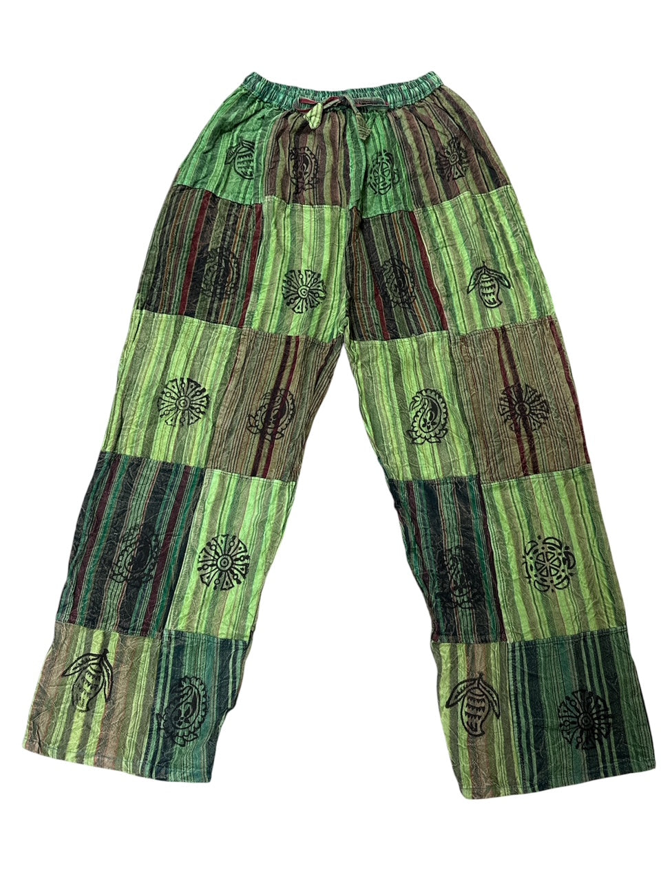 Motif Patch Pant