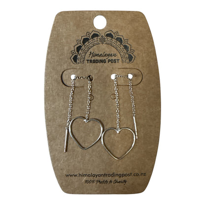 Sterling Silver Chains Earrings